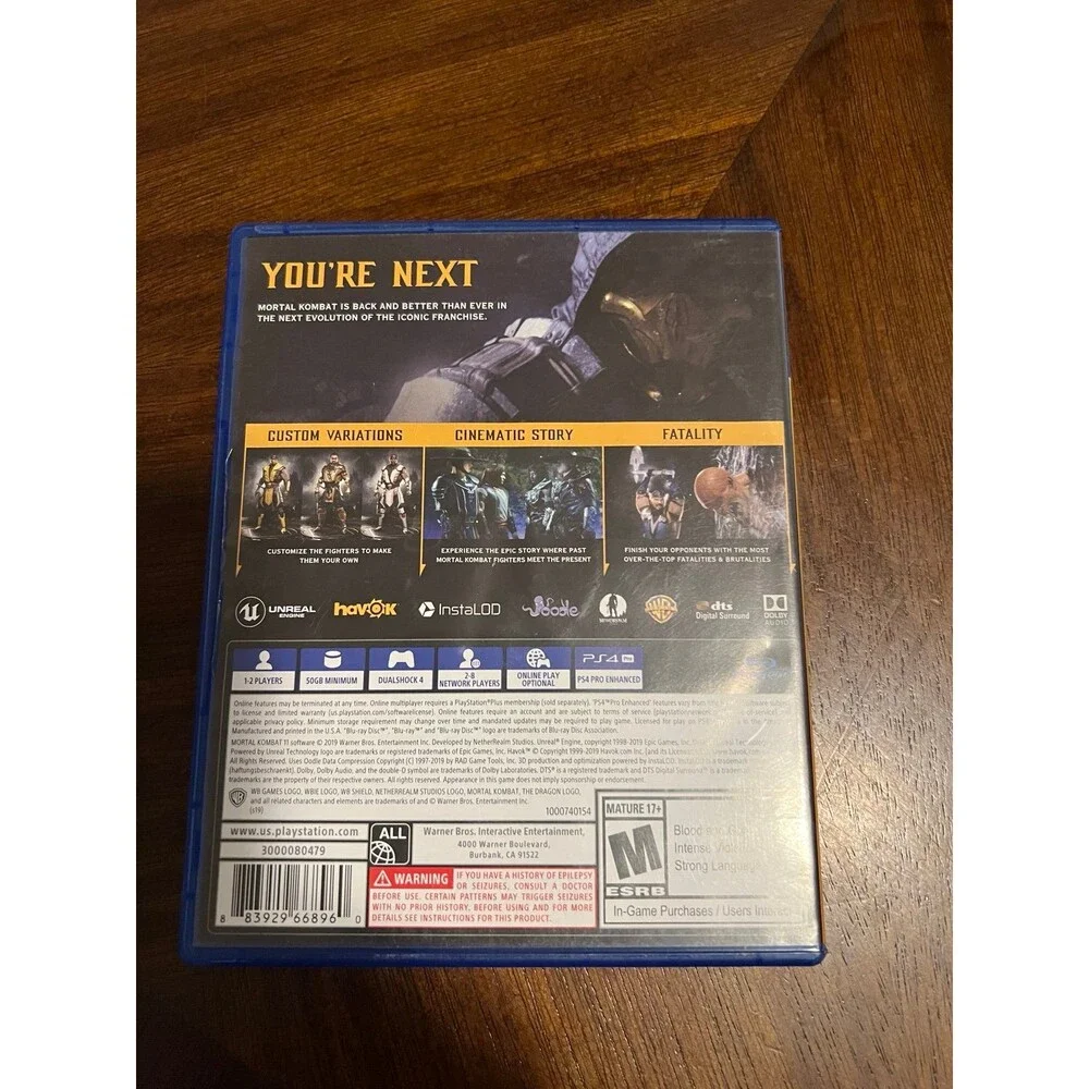Mortal Kombat 11 PS4 PlayStation